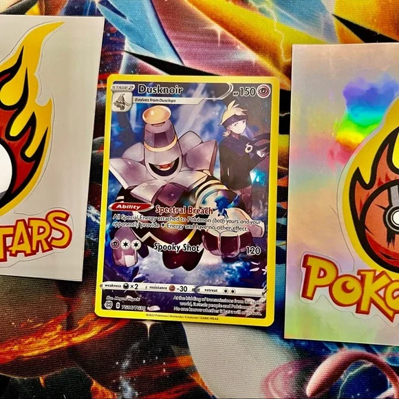 Pokemon | Other | Pokmon Dusknoir Brilliant Stars Card | Poshmark